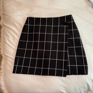 Loft | Checked Skirt